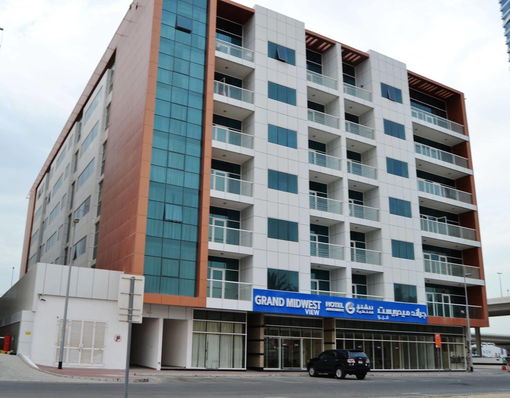 Grand Midwest View Hotel Apartments Dubai Exterior foto